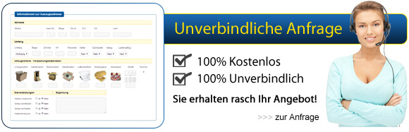 Kostenlose und unverbindliche Anfrage